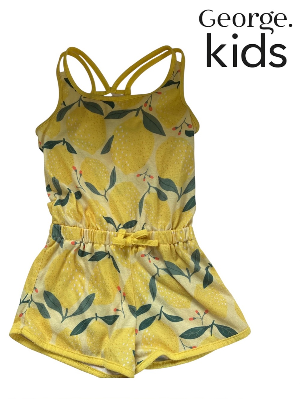 LEMON PRINT ROMPER